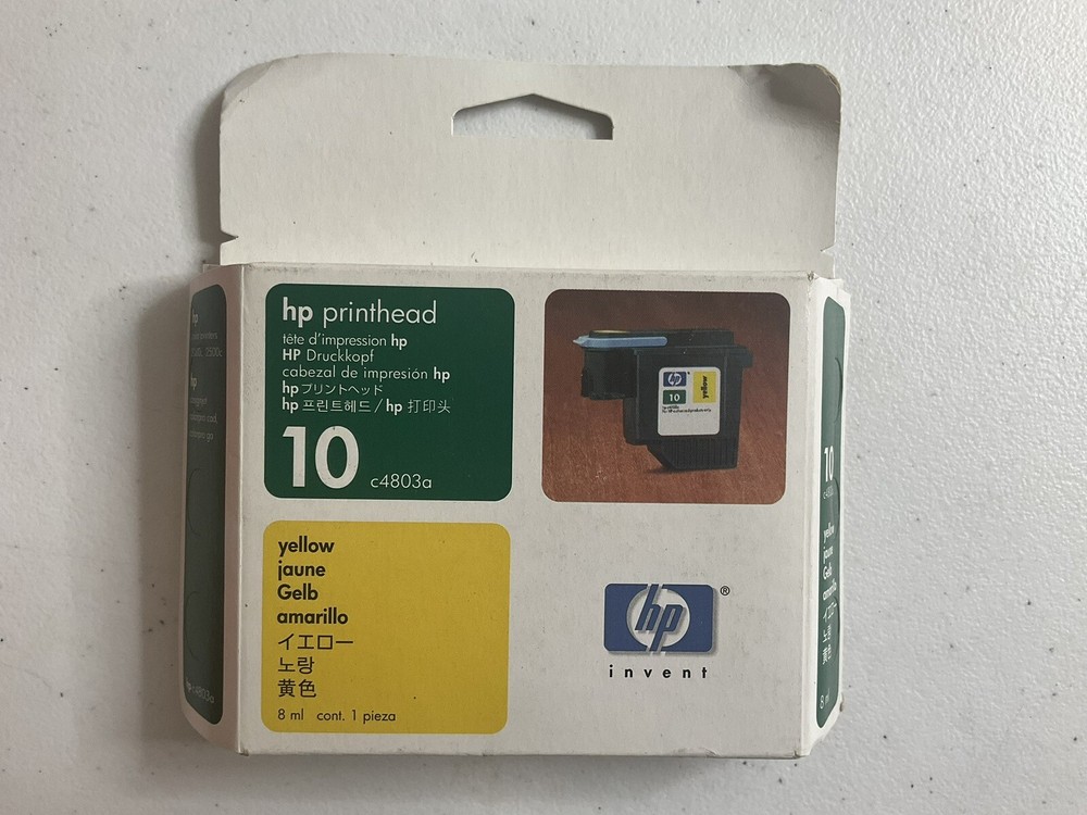 HP10 Printhead Set - C4800A, C4801A, C4803A - Exp. 2005