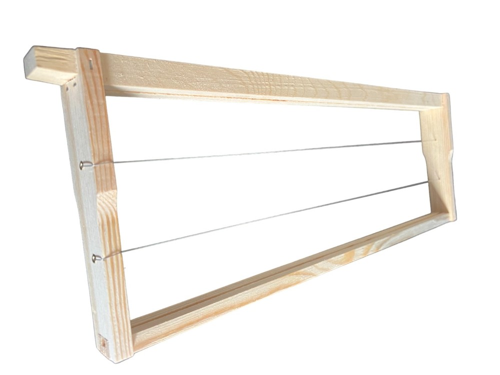 Beehive Frames Medium Langstroth size - Medium Frame Assembled and wired 20 PACK