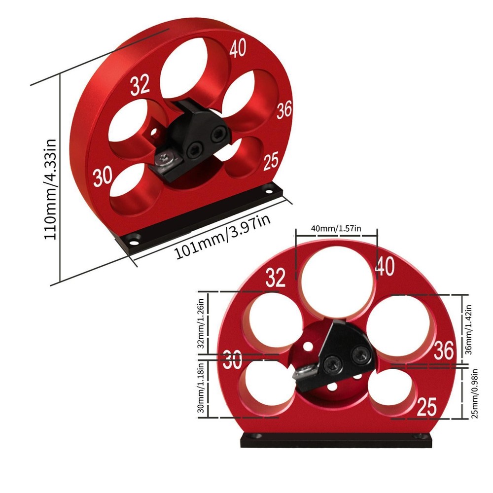 Dowel Maker Jig Kit DIY Adjustable Dowel Cutter for DIY Enthusiast Engineers