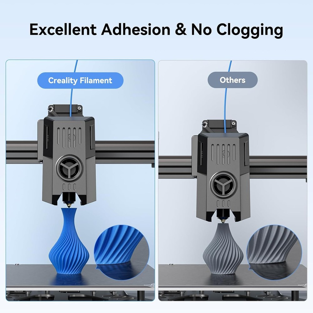 Creality PLA Filament Bundle 1.75mm 2kg Black & White