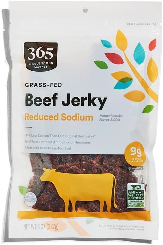, Original Fily Size d Sodium Beef Jerky,