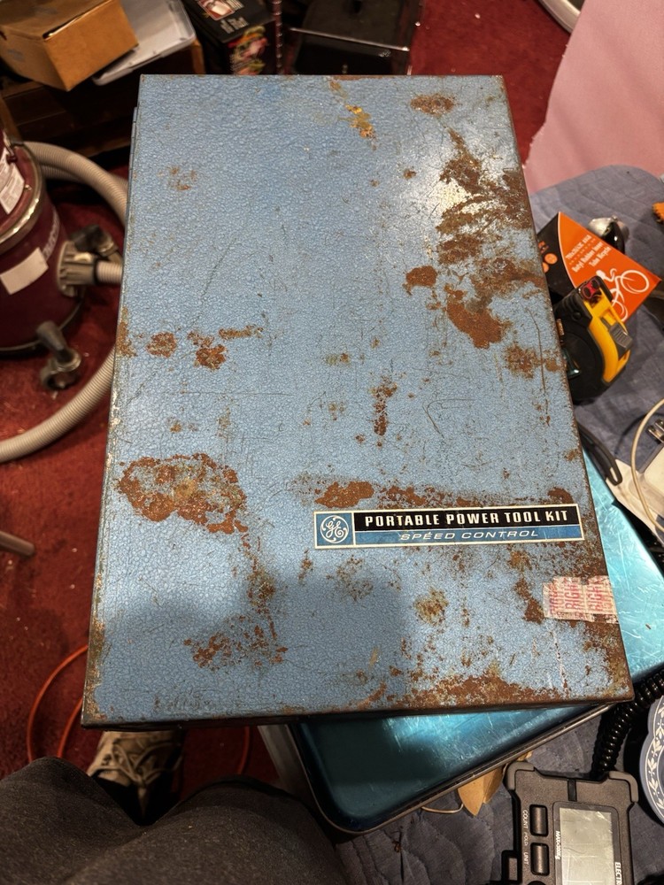 Vintage General Electric GE Portable Power Tool Kit Model TK2