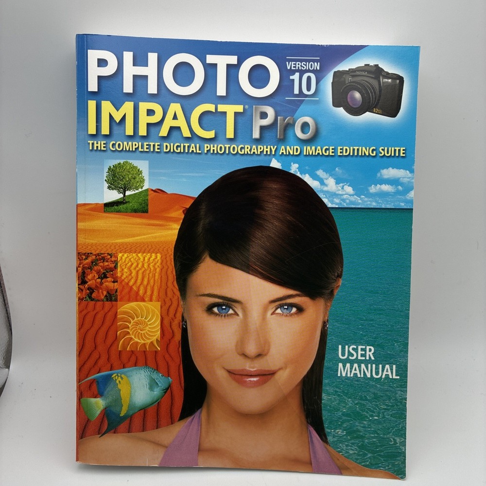 Photo Impact Pro Version 10 Nova Development  User Manual Book Only