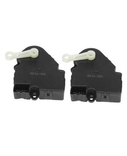 A/C HAVC Heater Blend Door Actuator & Recirculation 2PCS Replacement for
