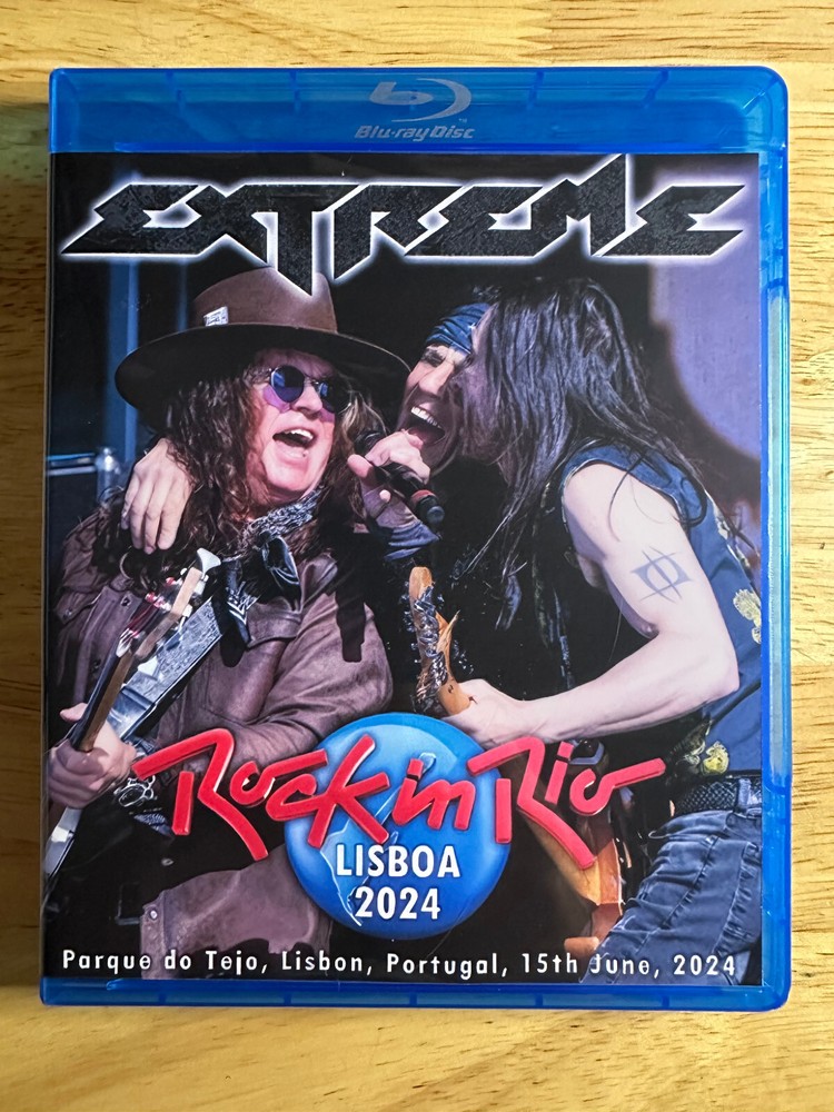 Extreme - Live at Rockin Rio Lisboa 2024 Blu-ray Klaus Meine Rudolf Schenker