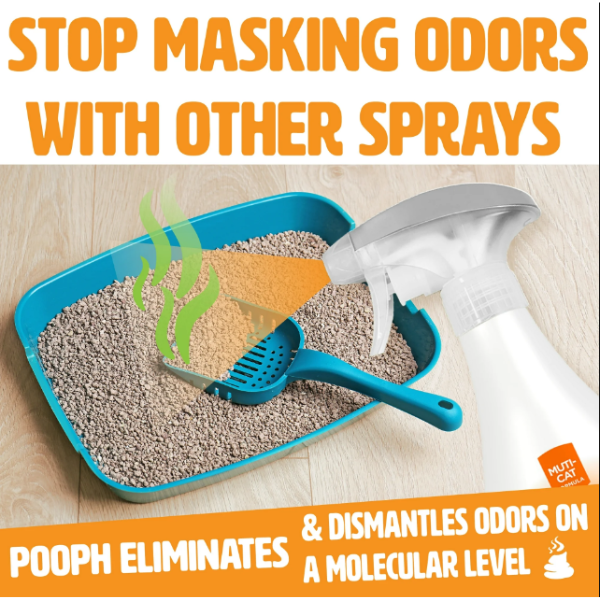 POOPH Kitty Litter Odor Eliminator 20oz