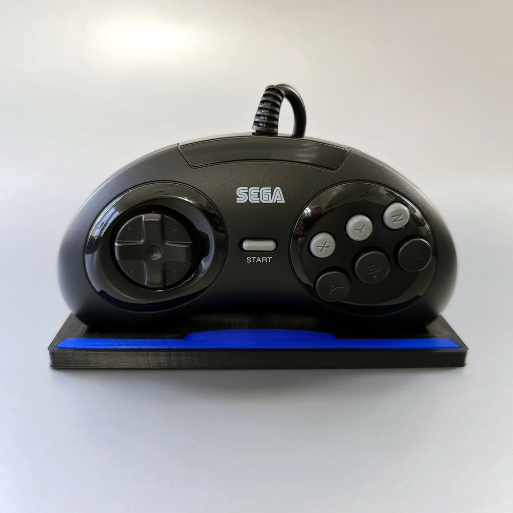 Display Stand for Sega Genesis Mega Drive 3 / 6 Button Controller / 3D Printed
