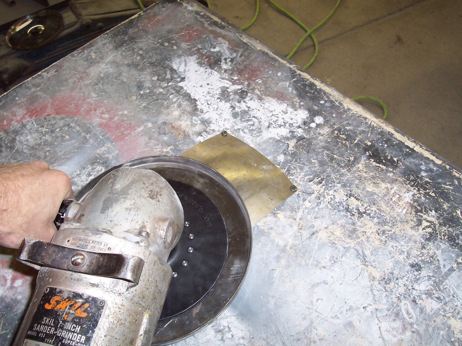 SD9WKit, 9" "Easy Shrink"™ Shrinking Disc Kit & Wrench, grinder wheel shrinker