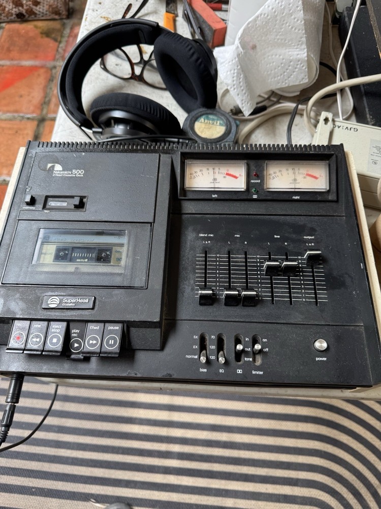 Nakamichi 500 two head cassette deck