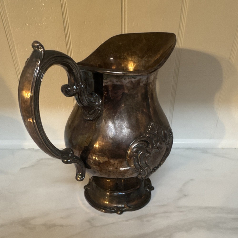 Gorham Silverplate Victorian Pitcher