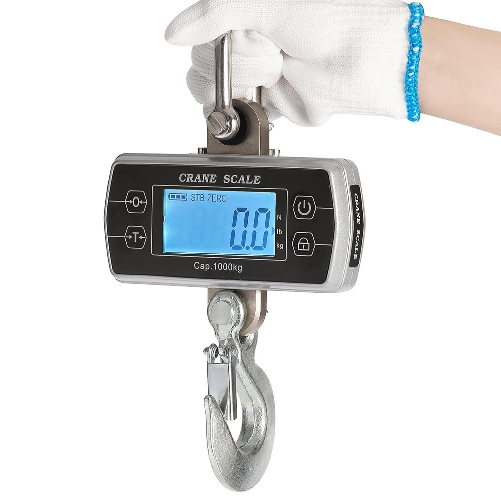 Industrial Hanging Scale 2200lb Digital Crane Scale
