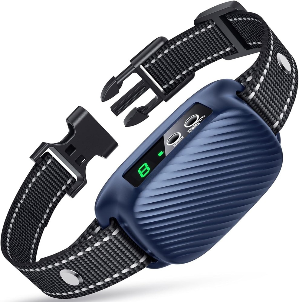 Dog Bark Collar for Large Medium Dogs,Automatic Barking Collar with 3 Training M