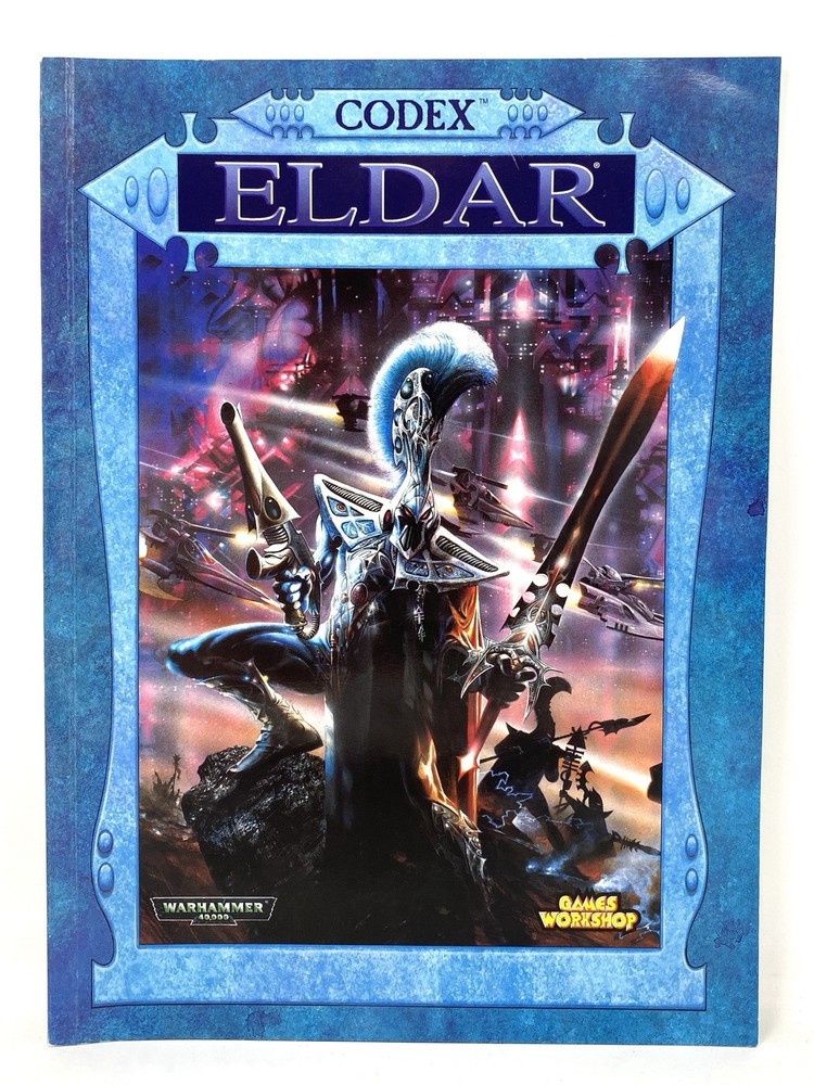 Games Workshop Warhammer 40k Eldar Codex (1999) OOP