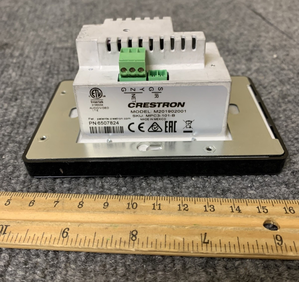 Crestron MPC3-101-B Media Presentation Controller 6507824 -M201902001 -Unit Only