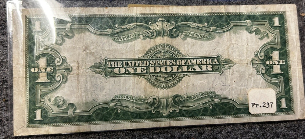 1923 $1 Silver Certificate Blue Seal