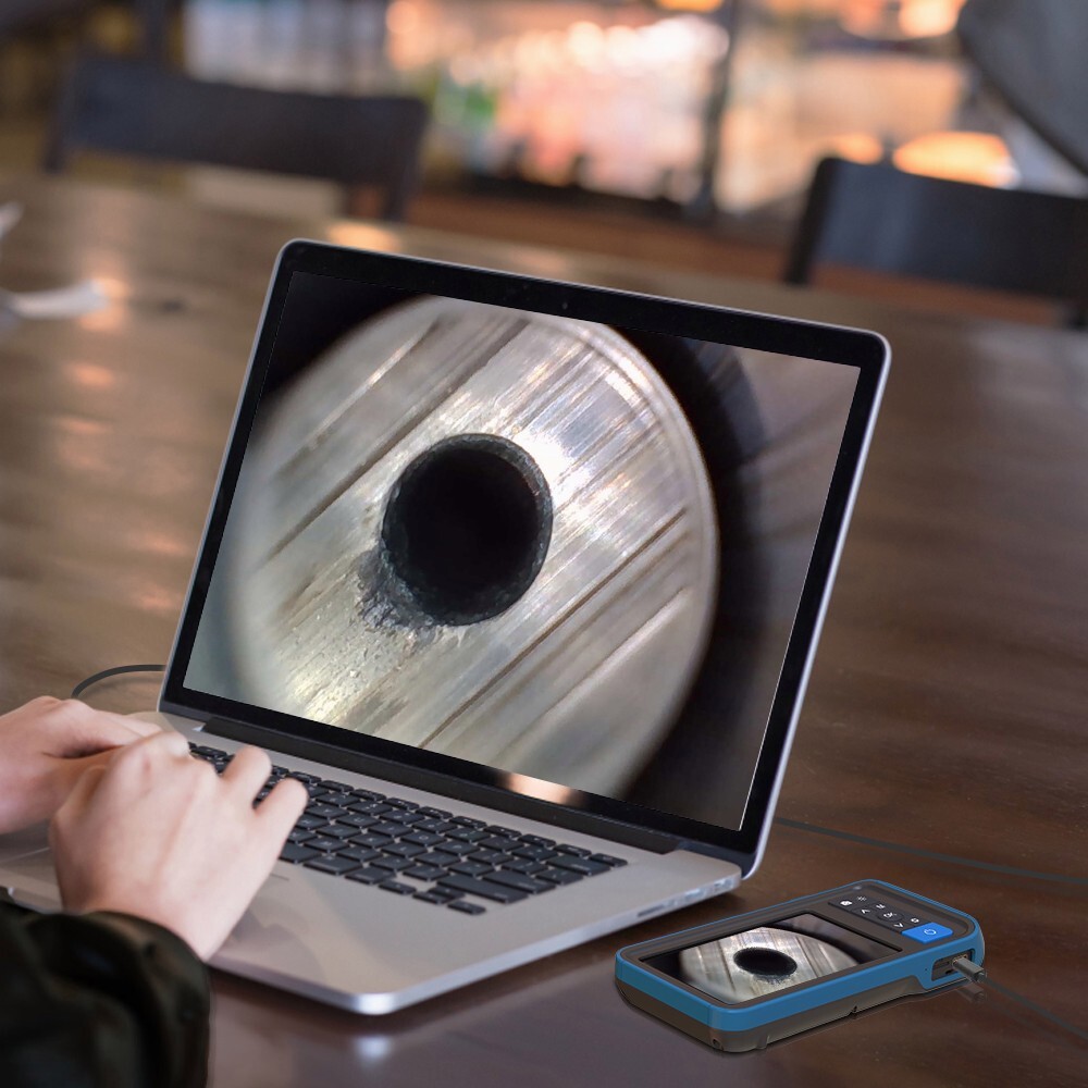 Teslong Rifle Borescope with 4.5'' Screen, 0.2inch Dia Fits .20 Caliber & Larger