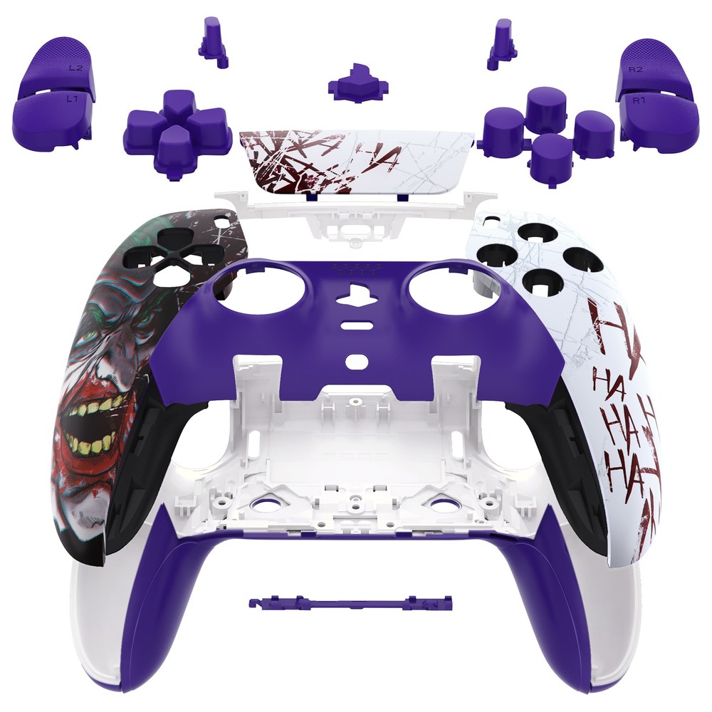 eXtremeRate Full Set Shell with Buttons Touchpad Cover For ps5 Edge Controller