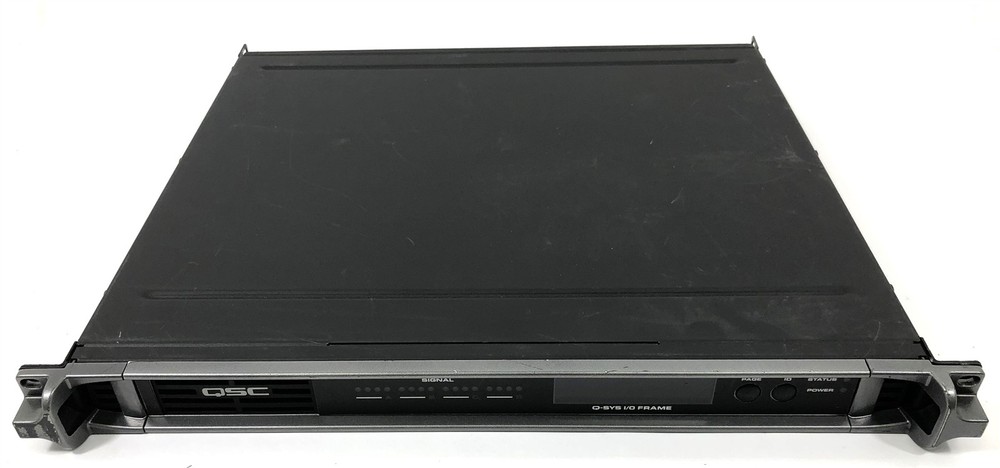 QSC Q-SYS I/O Frame Type 2 Network Interface w/ 2x CIML4 Modules
