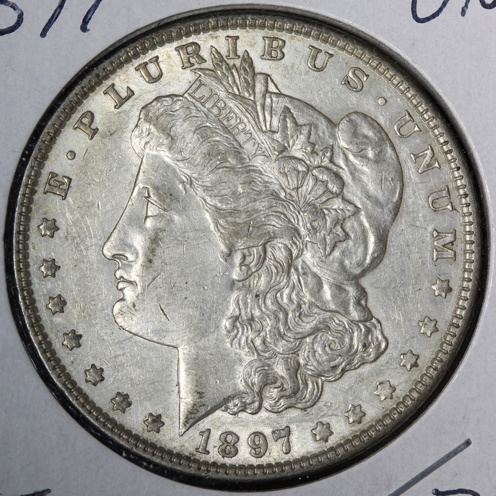1897 Morgan Silver Dollar UNC *UNCIRCULATED* MS E373 II
