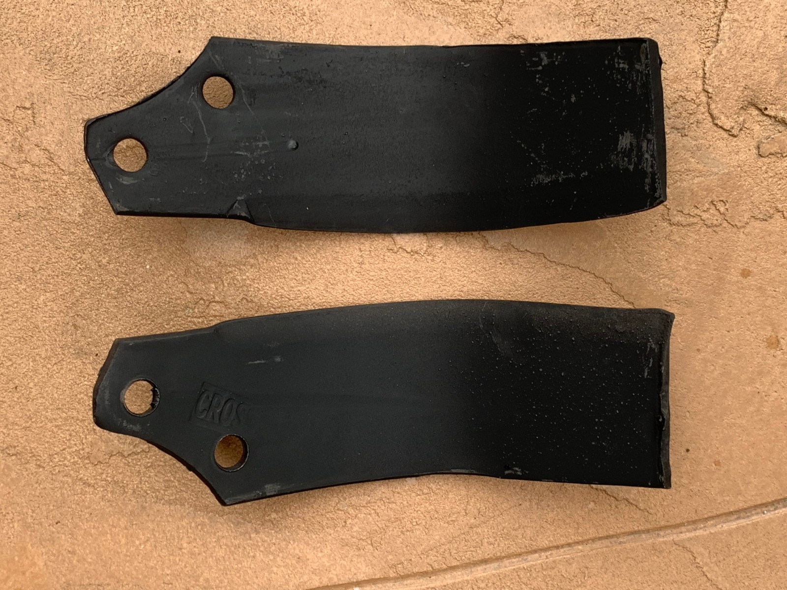 1 set (2 pcs) Tiller Tines blade for Gearmore Tiller C85-105, 4811400 4811401