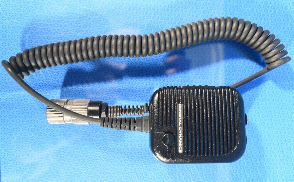 General Dynamics 50-P53272R001 Speaker Microphone