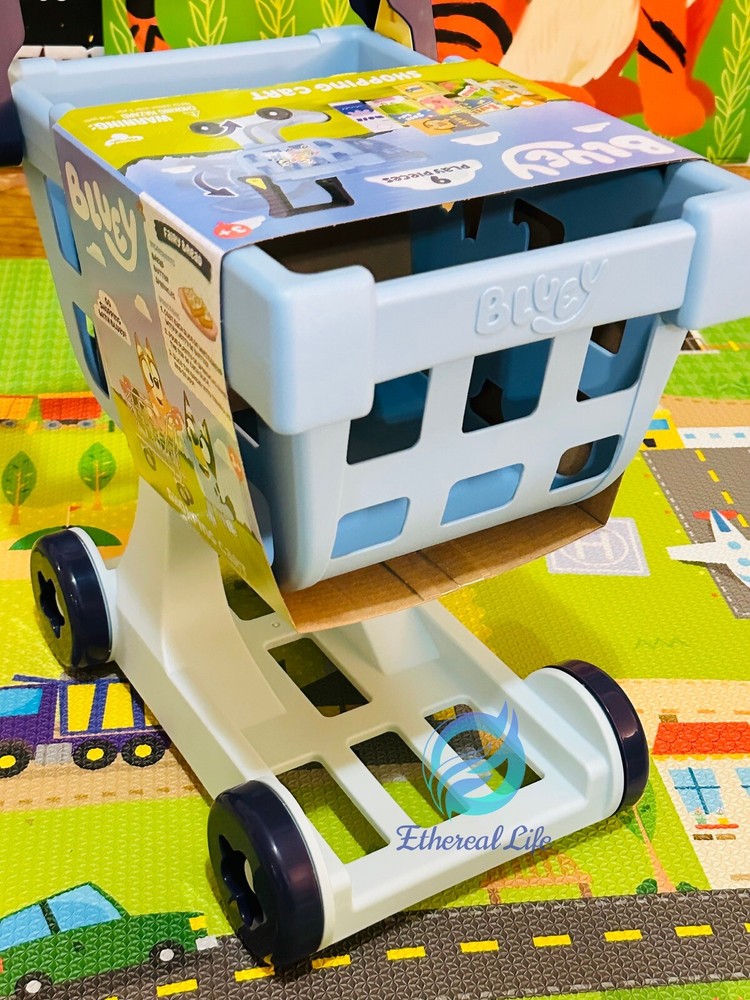 Bluey shopping cart