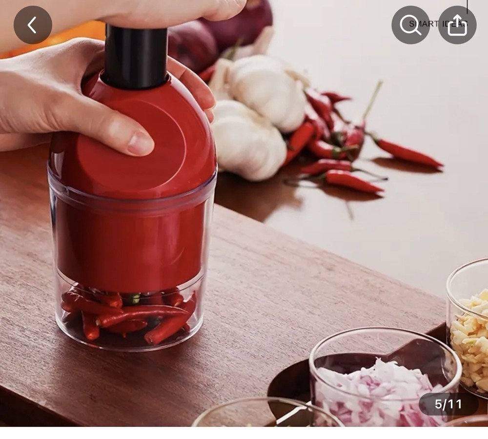 Red Food Chopper
