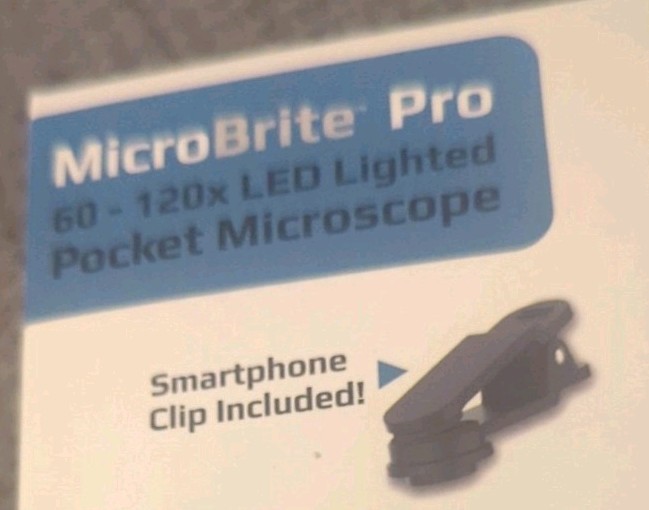 Carson Microbrite Plus Led Pocket Microscope 60X 120X Magnification Education...