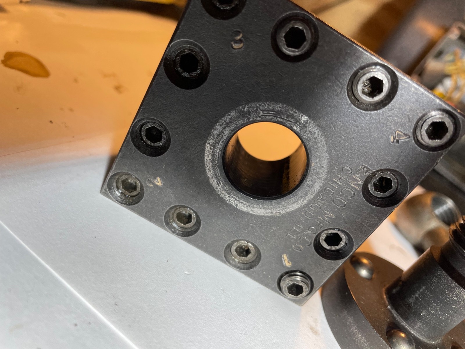 Four Way Lathe Turret Tool Post Holder, For Up To 7/16"” Tools Enco Chicago