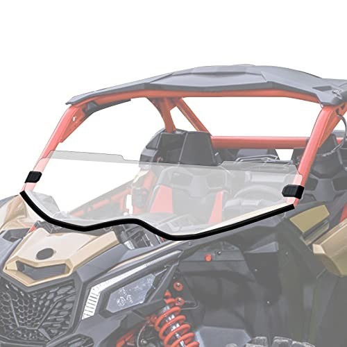 Maverick X3 Half Windshield - Scratch Proof X3 Windshield Compatible with Can