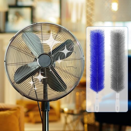 Pcs Cobweb Duster, Bendable Fan Duster, Plastic Fan Cleaner 2 2