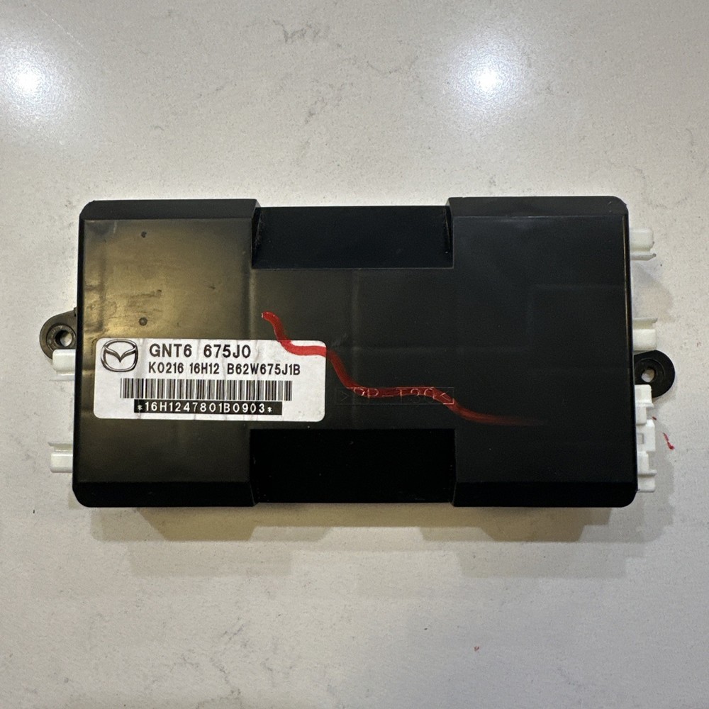 2017-2018 MAZDA FRONT LEFT SIDE SEAT MEMORY CONTROL MODULE OEM GNT6-67-5J0