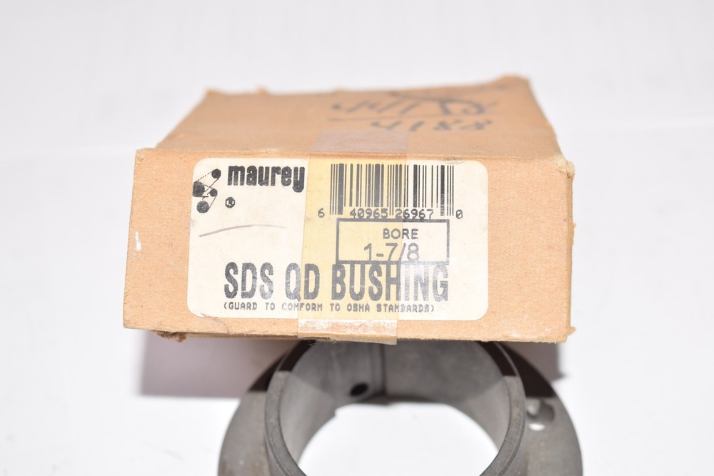 NEW Maurey SDS QD Bushing 1-7/8'' Bore