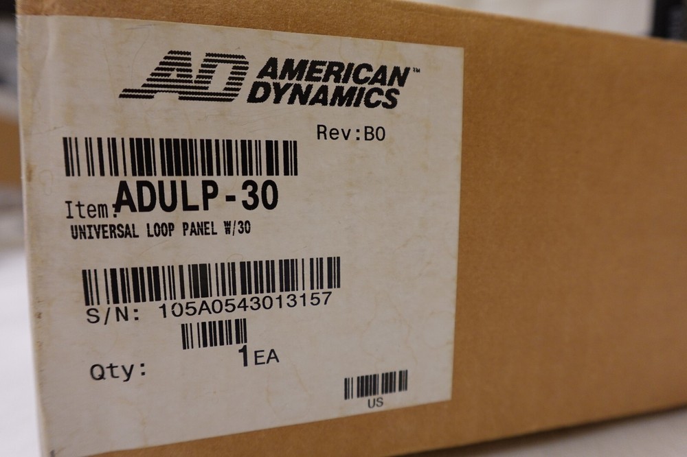 AD American Dynamics ADULP-30 Surveillance System Universal Loop Panel - Used