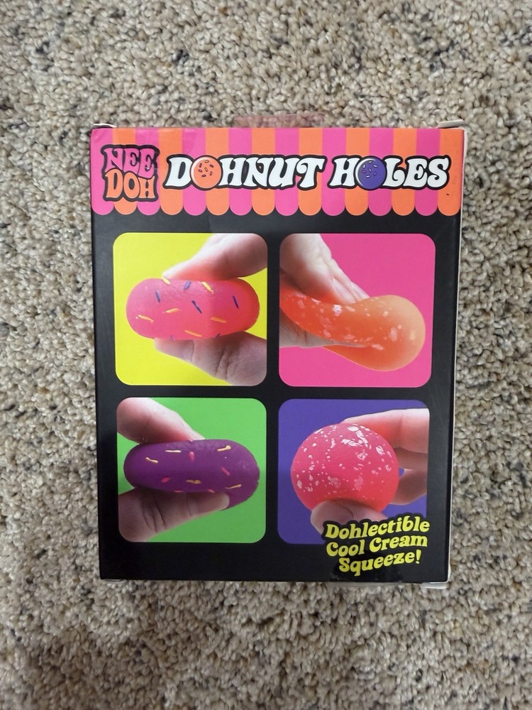 NWT One NeeDoh Donut Holes 4 Pack