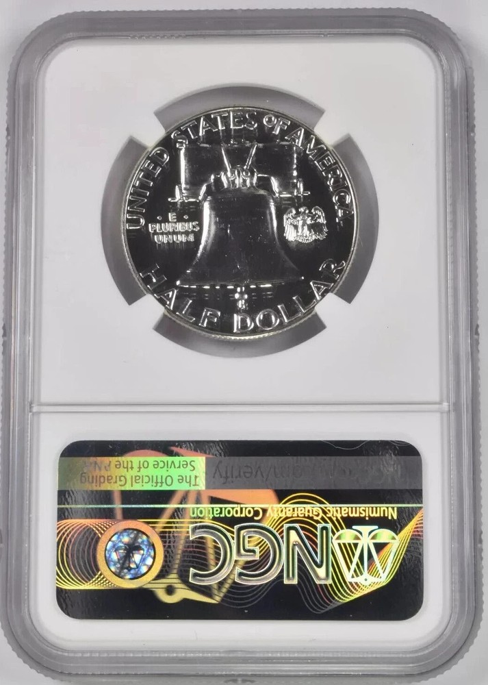 1956 Silver Franklin Half Dollar 50C Type 2 NGC PF 66