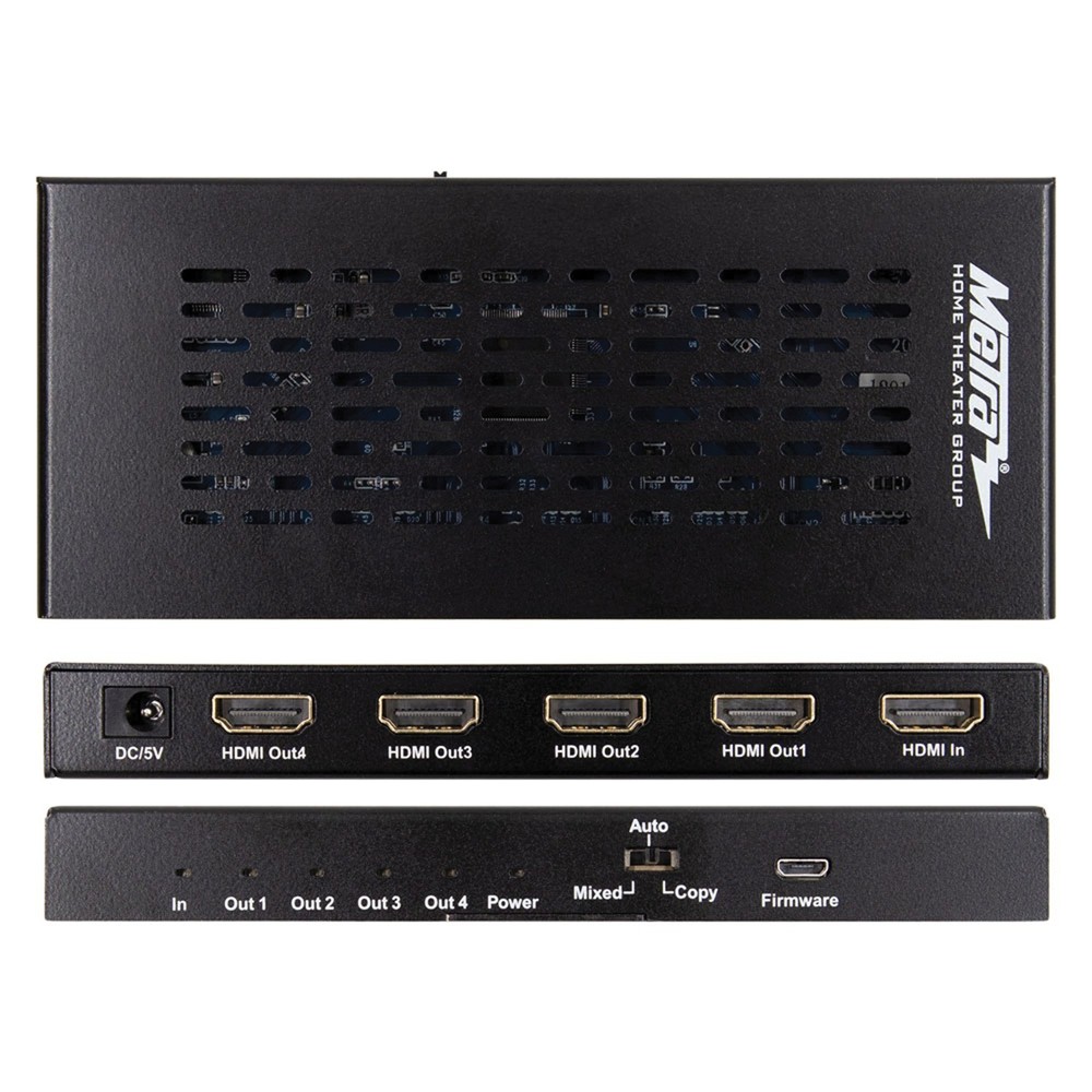 HDMI Scaling Splitter 1 Input 4 Outputs CS-1X4HDMSPL5