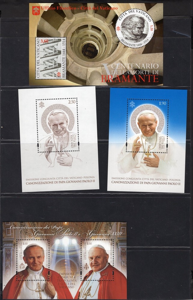 2014 Vaticano annata Cpl MNH