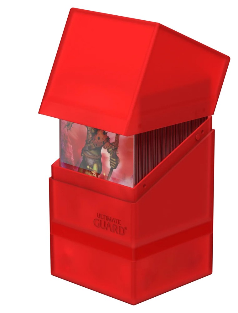 1 Ultimate Guard Boulder'N'Tray Ruby 100+ Deck Case