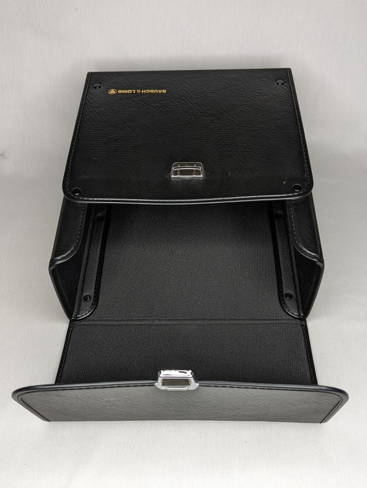Bausch and Lomb Black Leather Case