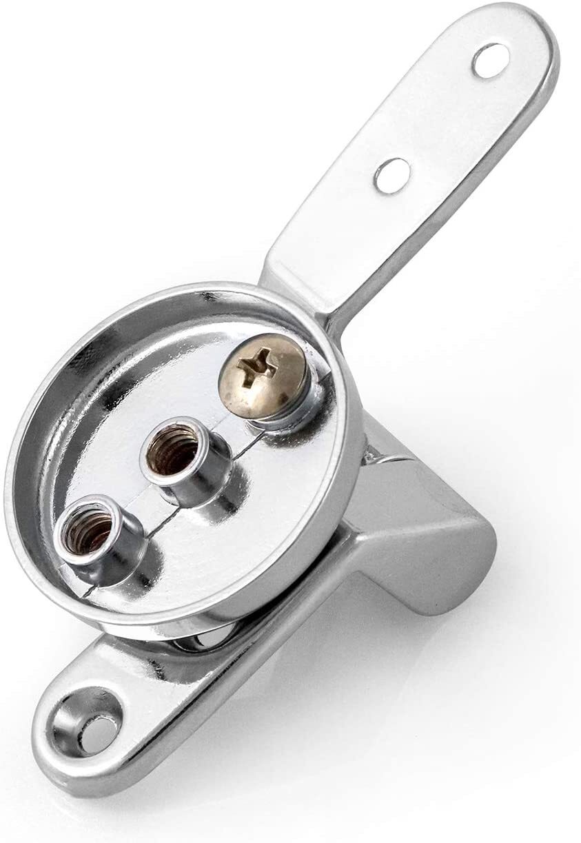 Toilet Seat Hinge Mountings Stainless Steel 1 Set with Bolts and Nuts