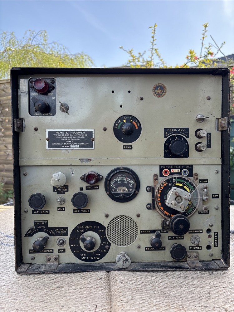 WW2 British Army Wireless Set 52, Dated 1944 WS52. D-day.