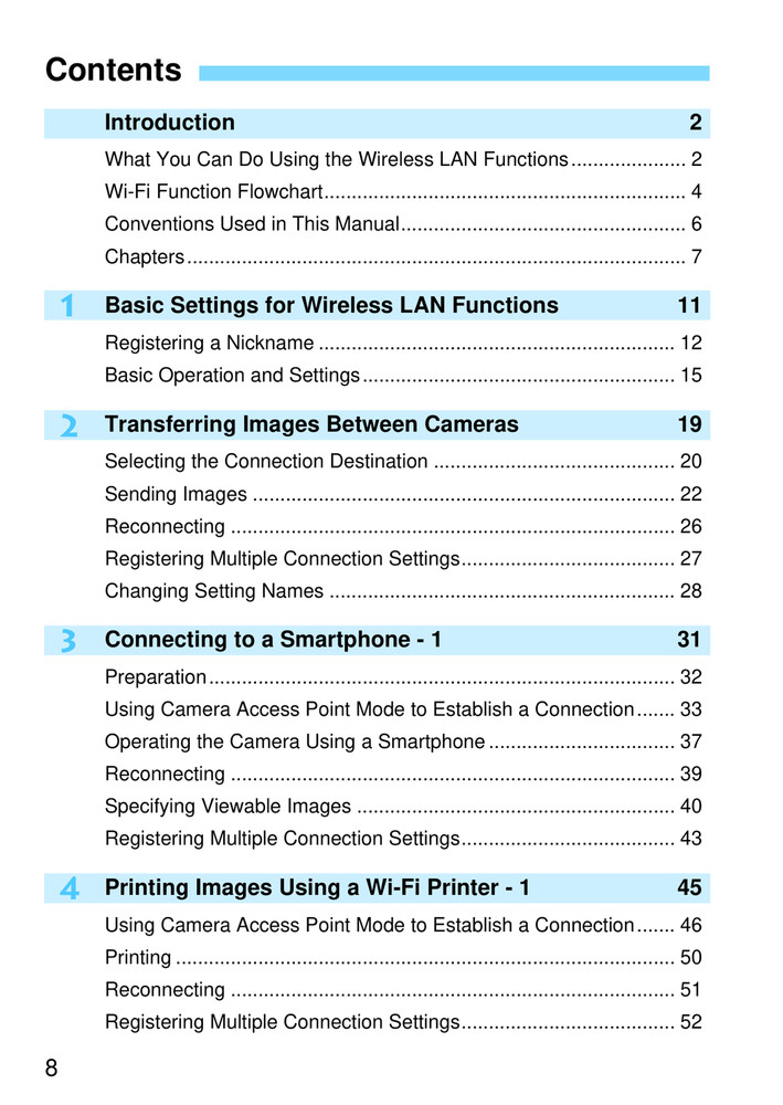 Canon EOS 70D (W) — Wi-Fi Function Instruction Manual — 174 Pages — USA Made