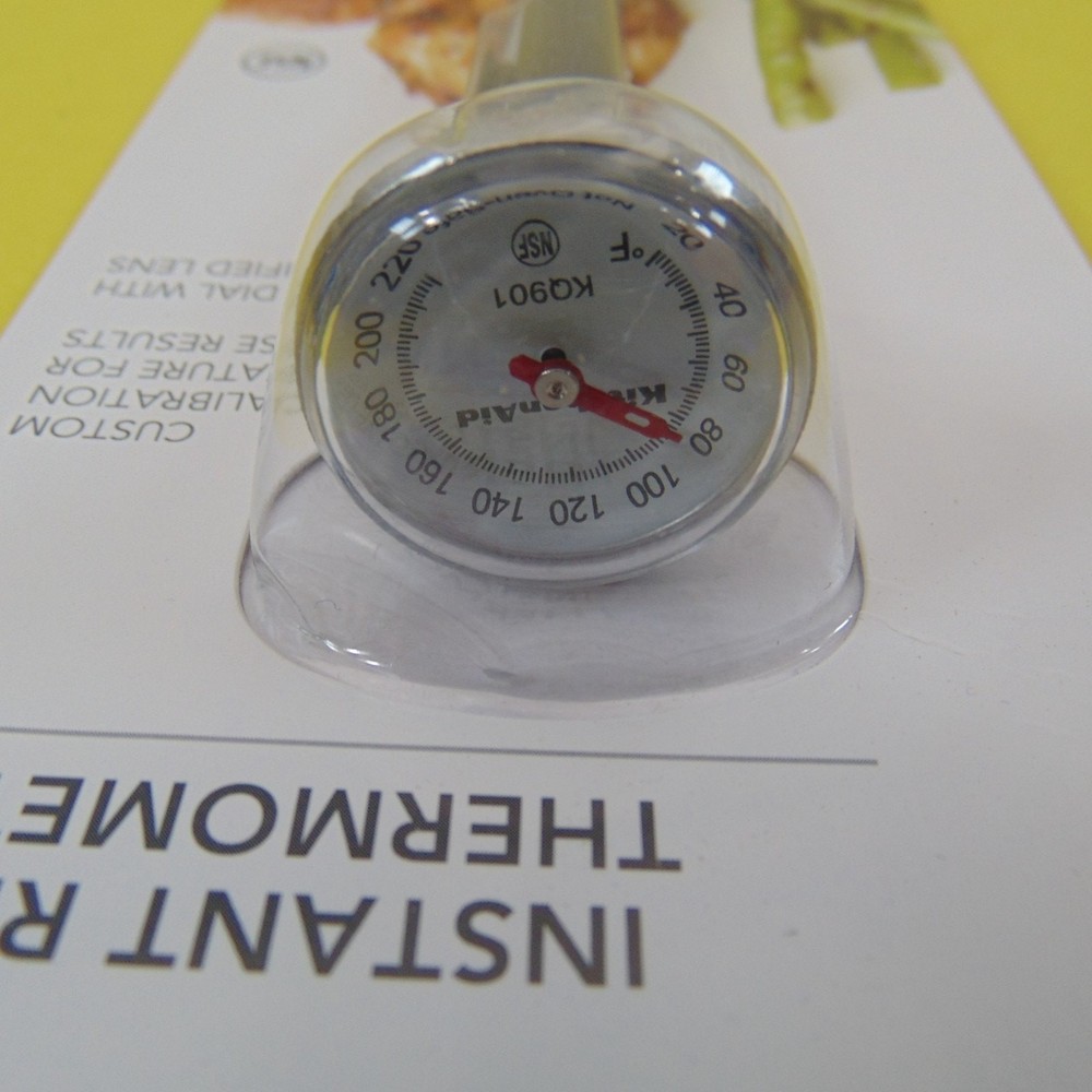 KitchenAid Instant Read Dial Thermometer Meat Candy Deep Fry Cooking Baking Tool