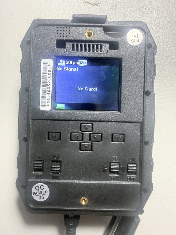 Securelyfe Clear Vision Trail Camera Cellular Wireless Wildlife SIM & SD Cards!