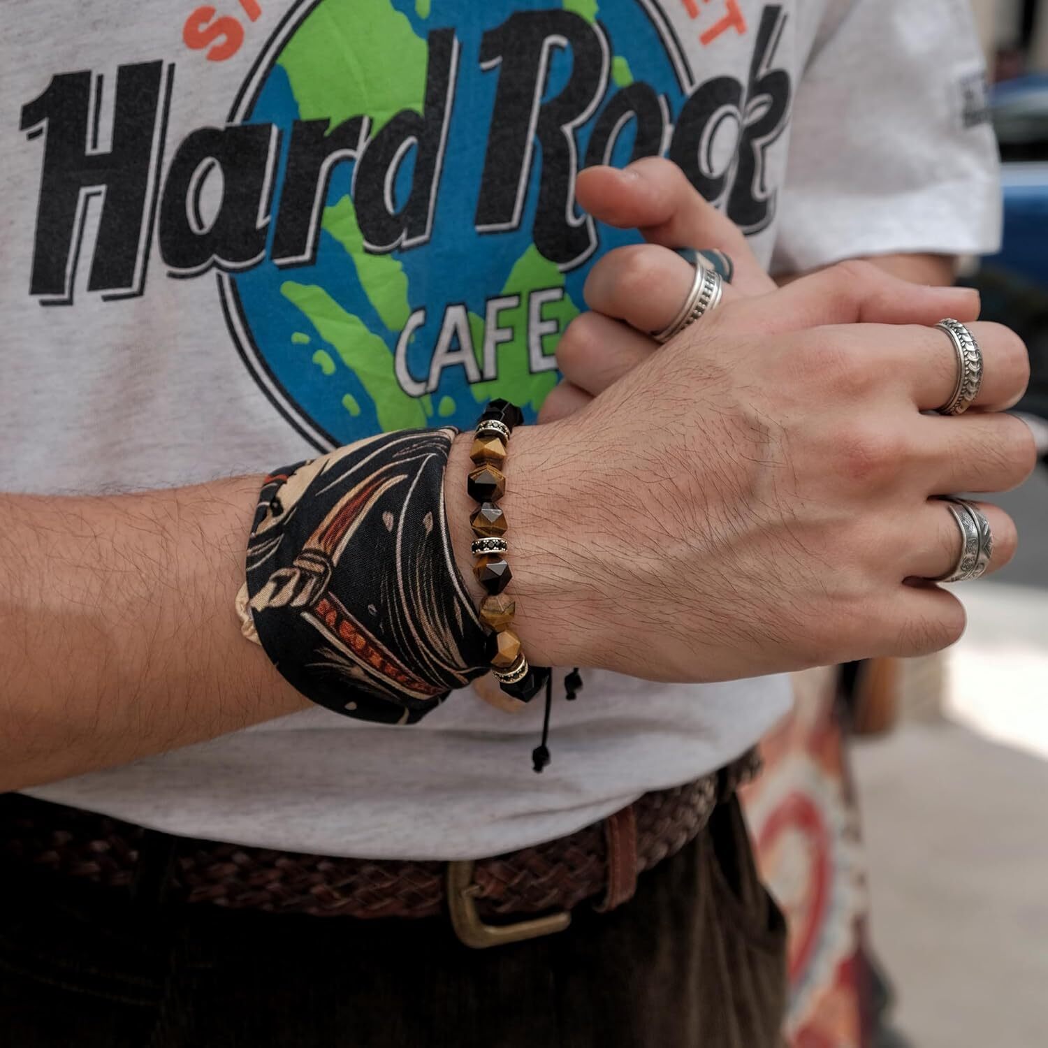 22"X22" Vintage Cowgirl 100% Cotton Bandana Multi-Purpose Headbands