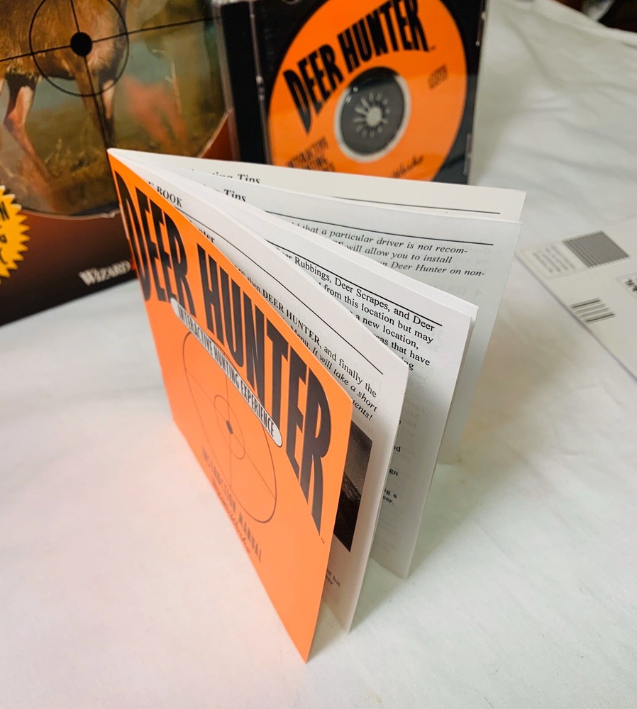 Deer Hunter Interactive Hunting Experience Big Box PC Windows 95