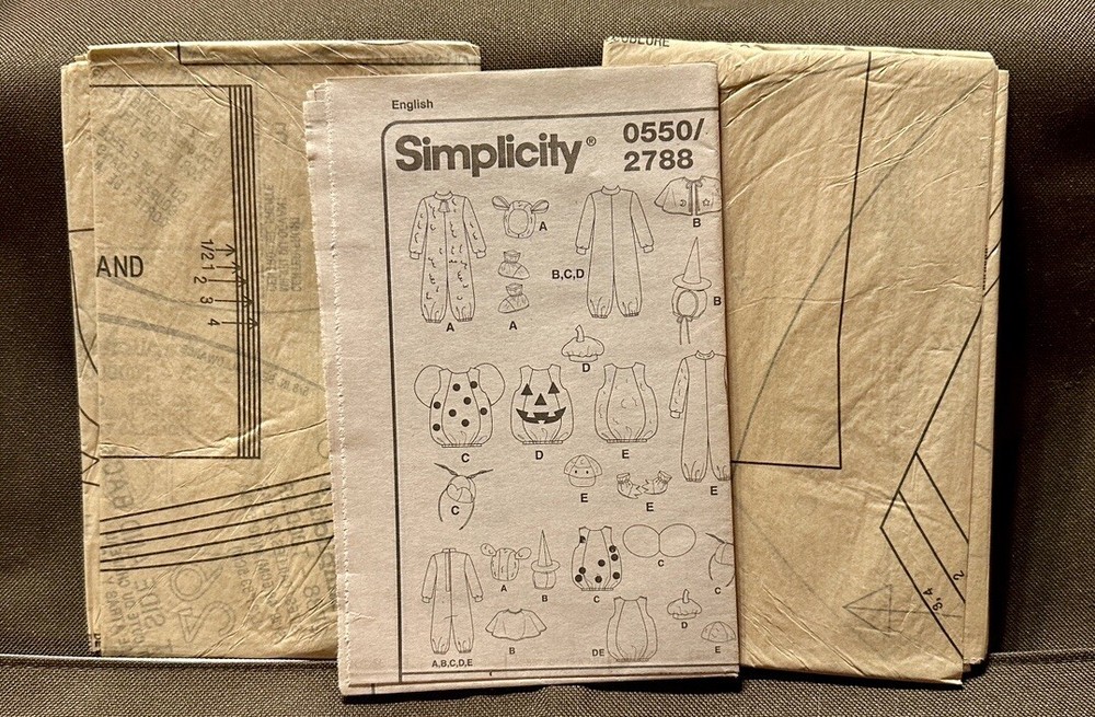 Simplicity Pattern0550 Size A 1/2 - 4