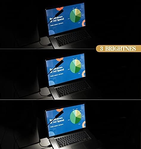 USB Reading Light Laptop Keyboard Light Adjustable Gooseneck