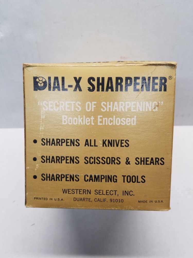 Vintage Dial-x Sharpener in Box